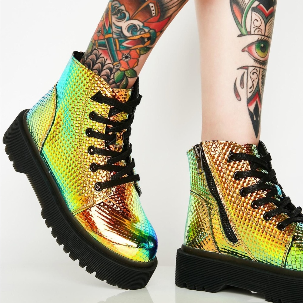 Brand new YRU Slayr Pyramid Boots